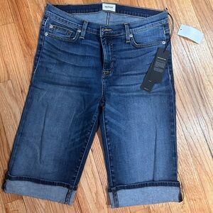 Final Sale- NWT- Hudson Jeans shorts-
size 29